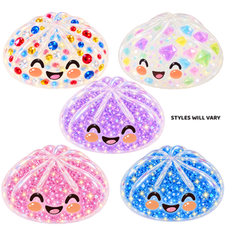 Fun Doh Mystery Gem-Filled Dumpling Squishy Toy