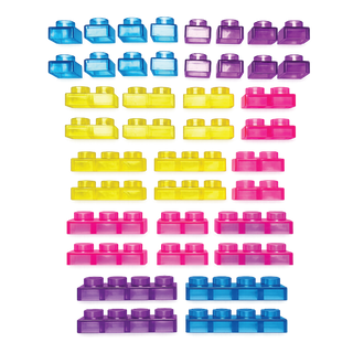SquishZilla Jumbo Squish Blocks – 40-Piece Squishy Building Toy