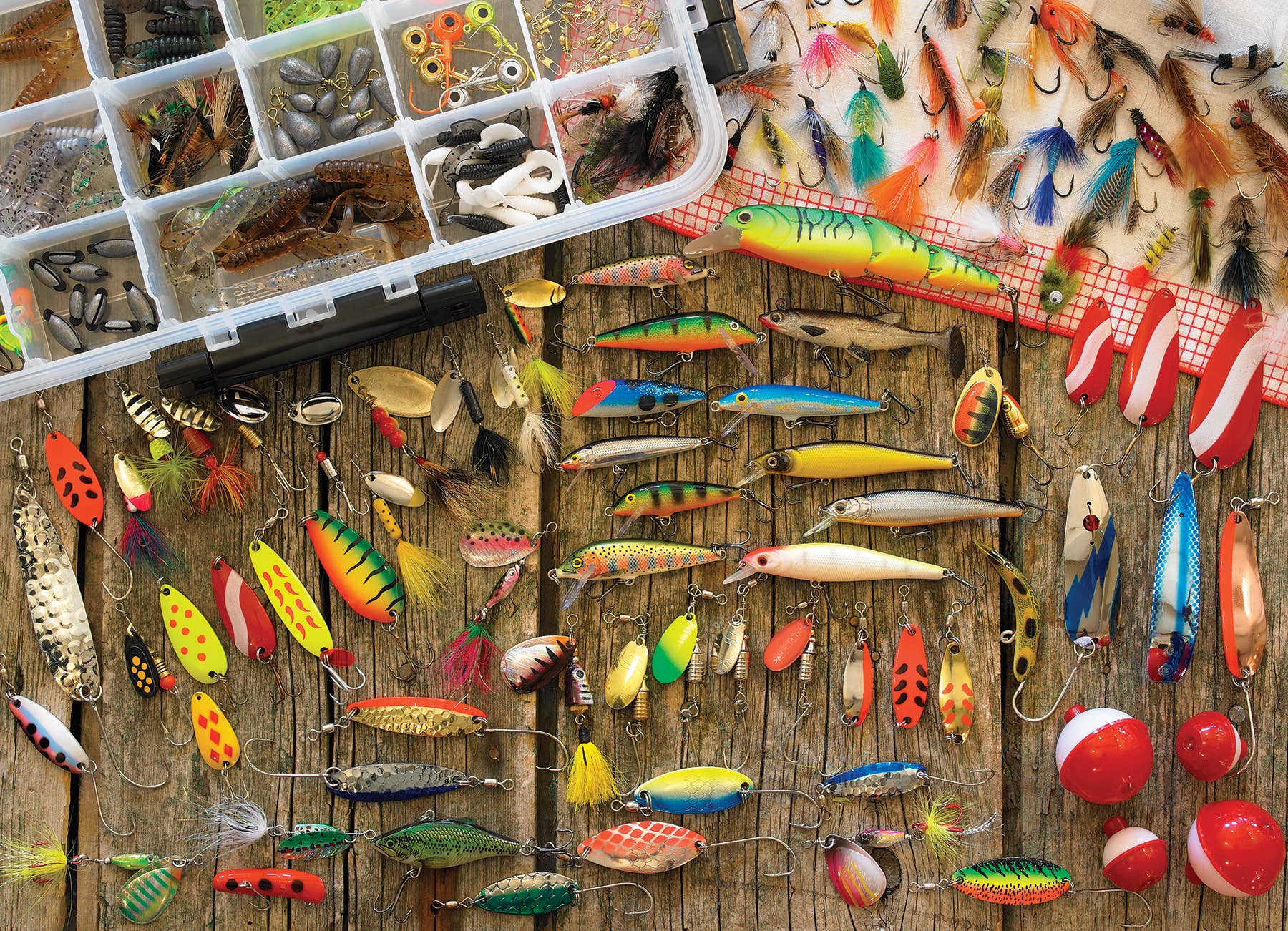 Fishing Lures 1000pc Puzzle