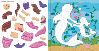 My First Color-by-Sticker Book - Mermaids & More