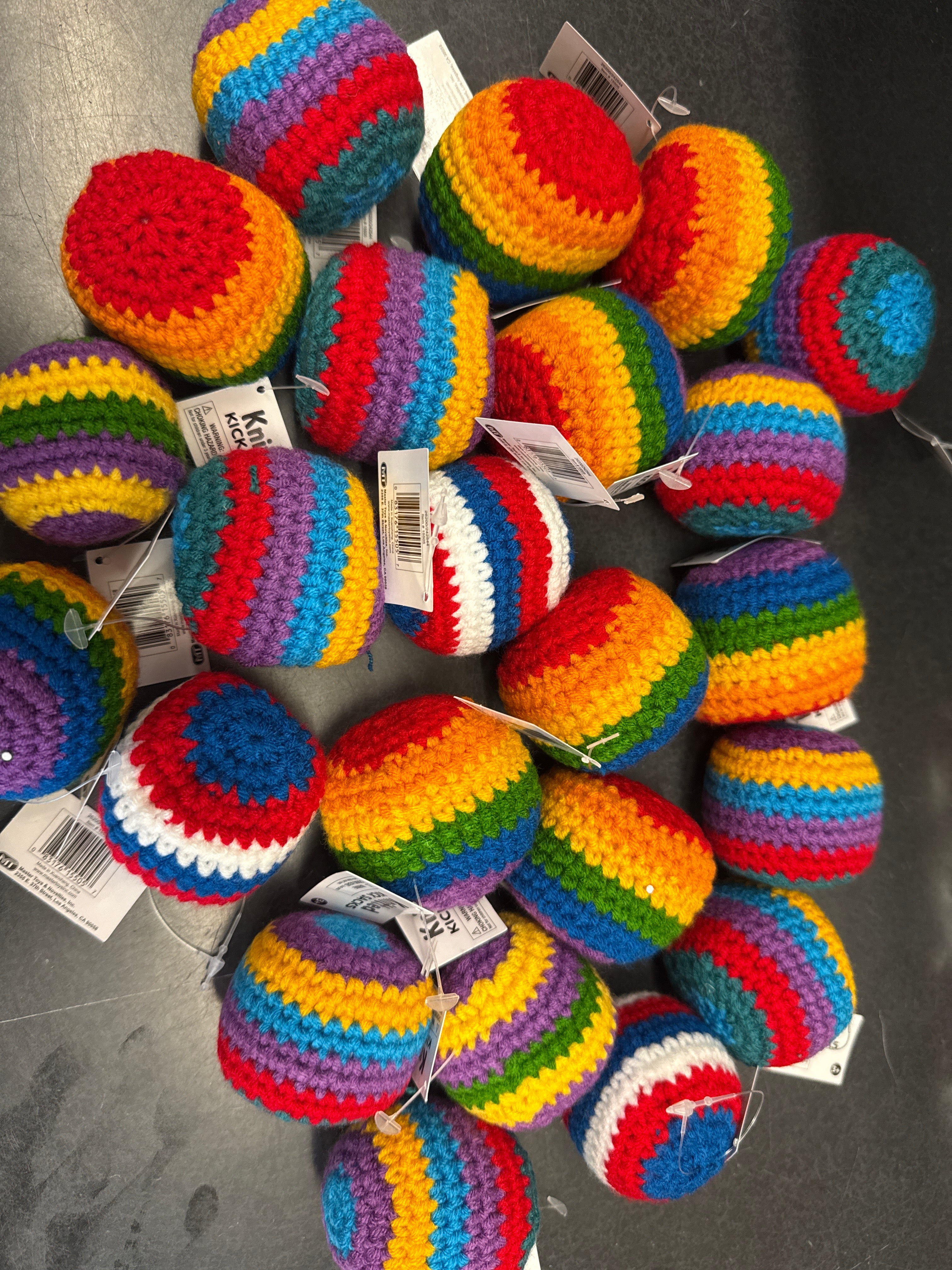 Knitted Kick Sacks