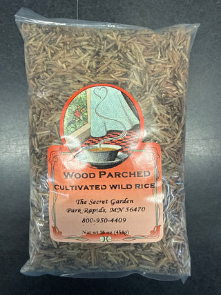 Wood Parched Cultivated Wild Rice 16oz