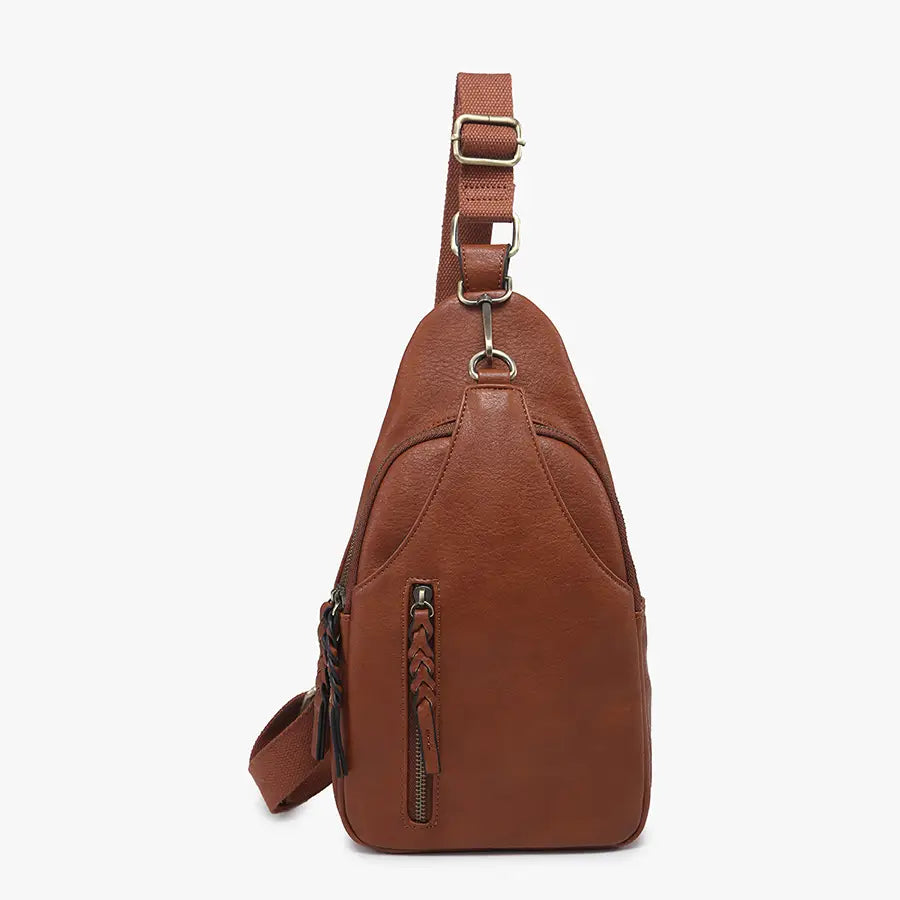 Nikki Dual Compartment Sling Pack Bag