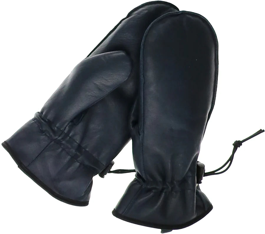 Leather Mitten w/ Glove Shaped Lining