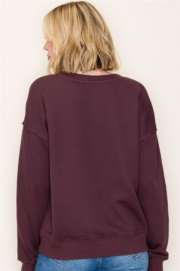 Oversized Pullover Sweatshirt