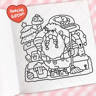 Cozy Christmas Cute & Comfy Coloring Book