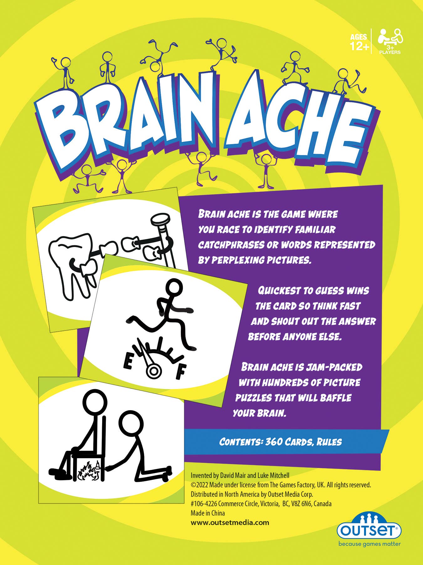 Brain Ache Board Game