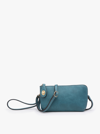 Kendall Crossbody Wristlet w/ Twist Lock Closure