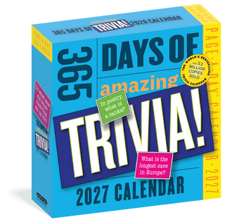 365 Days of Amazing Trivia 2027 Page-A-Day® Calendar