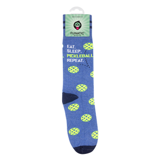 Eat Sleep Pickleball Repeat Socks