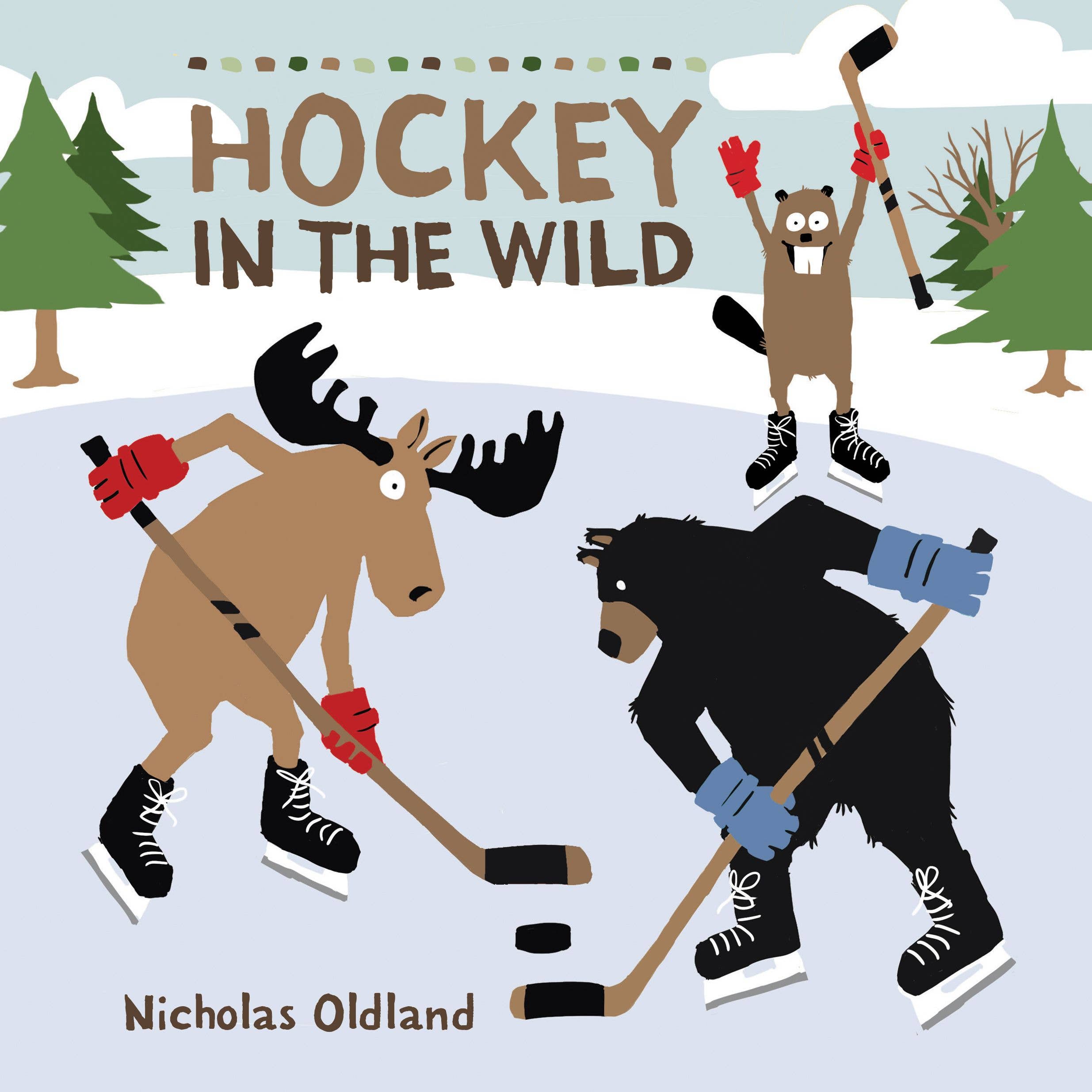 Hockey in the Wild Book