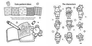 Cozy Café Coloring Book | 40 Café & Bakery Illustrations