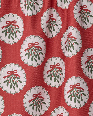 Geometry Merry Mistletoe Kitchen Tea Towel