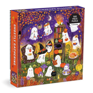 Ghostly Gathering 500-Piece Family Puzzle