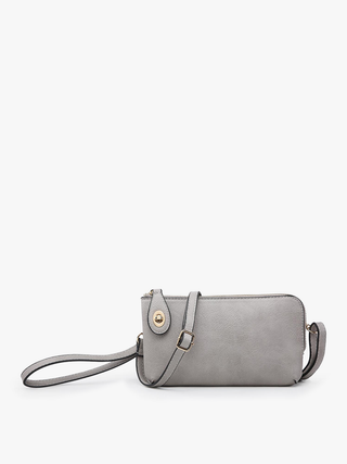 Kendall Crossbody Wristlet w/ Twist Lock Closure