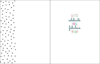 Polka Dot Birthday Greeting Card | Gina B Designs