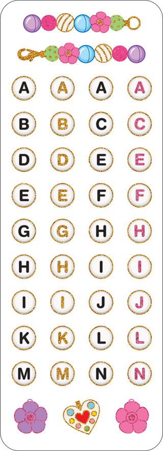 Friendship Bracelets Sticker Set