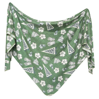 Kick Off Soccer Knit Swaddle Blanket