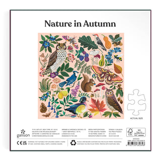 Nature in Autumn 500-Piece Puzzle | Fall Nature Puzzle