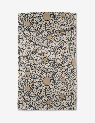 Geometry Paulette Floral Tea Towel