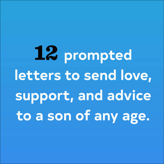 Letters to My Son Keepsake Letter Book