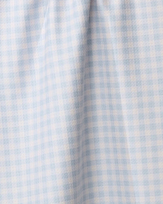 Geometry Sweet McKelle Tea Towel – Blue Gingham Kitchen Towel