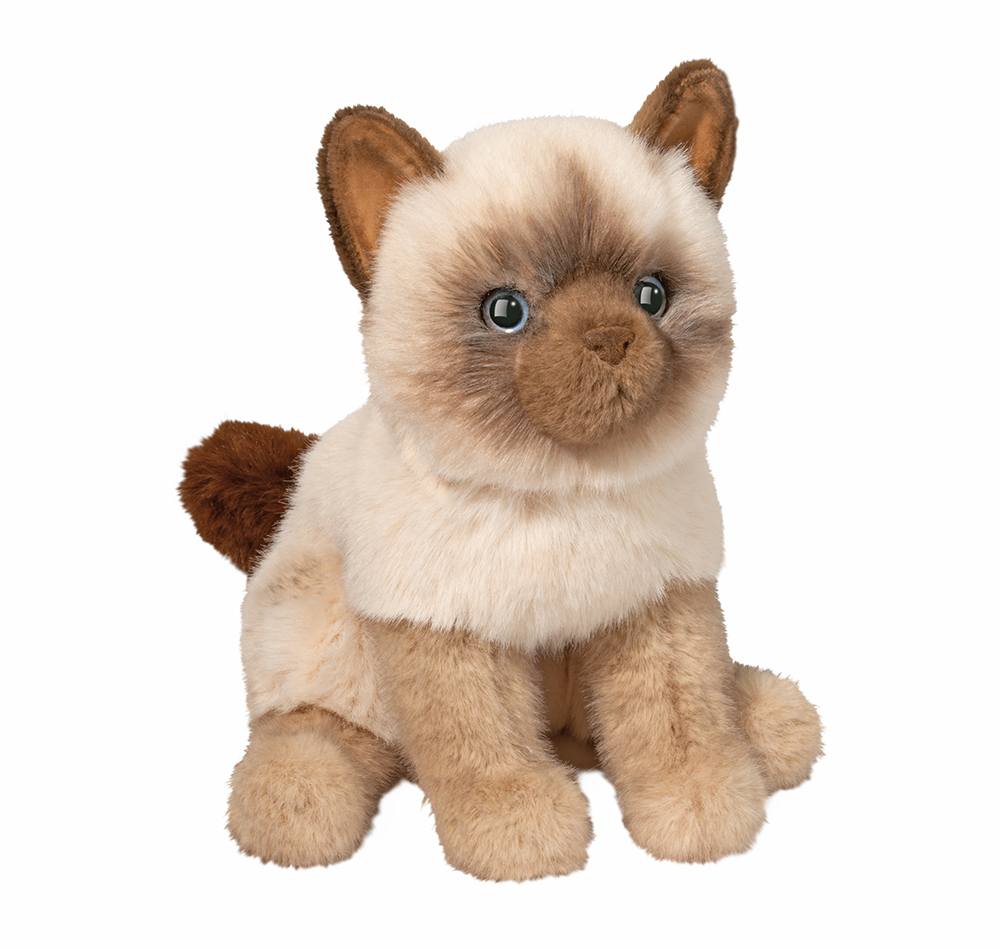 Fu Siamese Cat Plush Toy