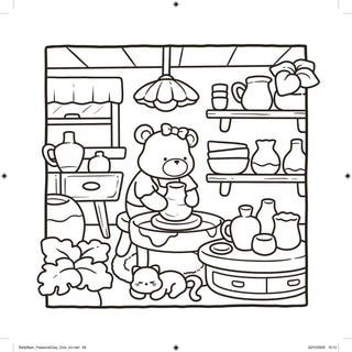 Cozy Crafty Coloring Book
