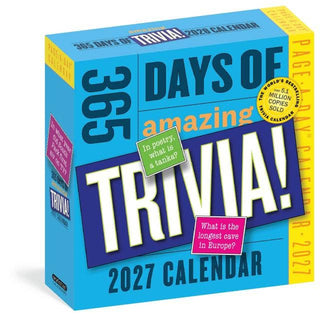 365 Days of Amazing Trivia 2027 Page-A-Day® Calendar