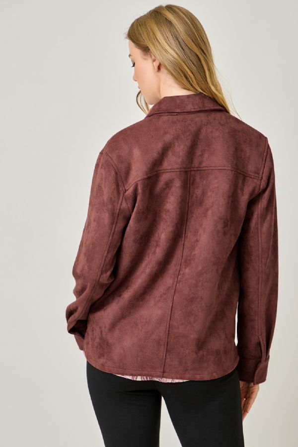 Suede Shacket