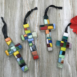 Confirmed Cross: Handmade Glass