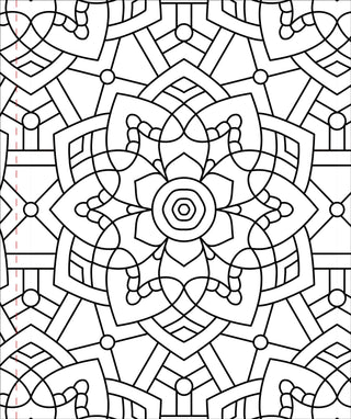 Large Print Coloring Book -  Color Me Calm