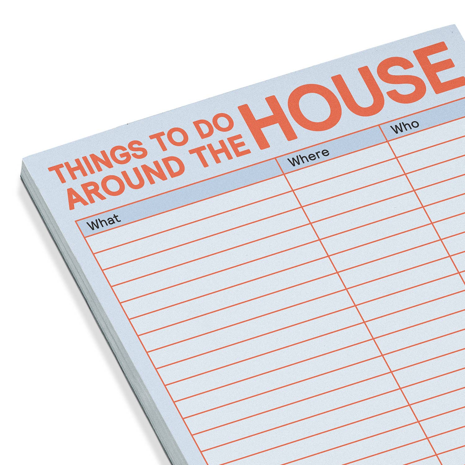 Things to Do Around the House Pad with Magnet (Pastel)