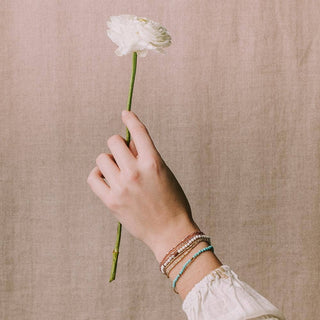 Scout Delicate Stone Ruby Zoisite Wrap Bracelet & Necklace
