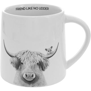 Highland Cow Friend Mug