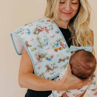 Dino Explorer Premium Burp Cloths - 3 Pack