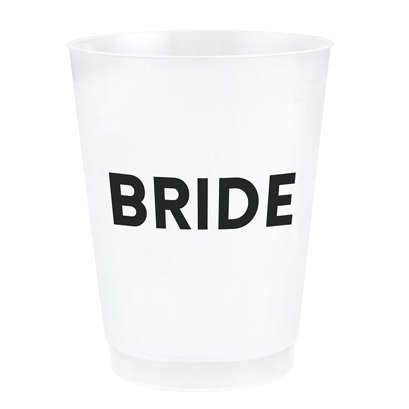  Team Bride Bachelorette Party Cups - Bride Cup