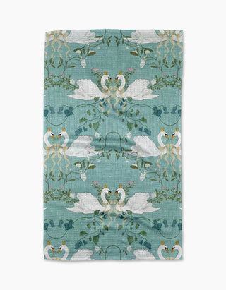 Geometry Crowned Grace Tea Towel – Swan Kitchen Towel