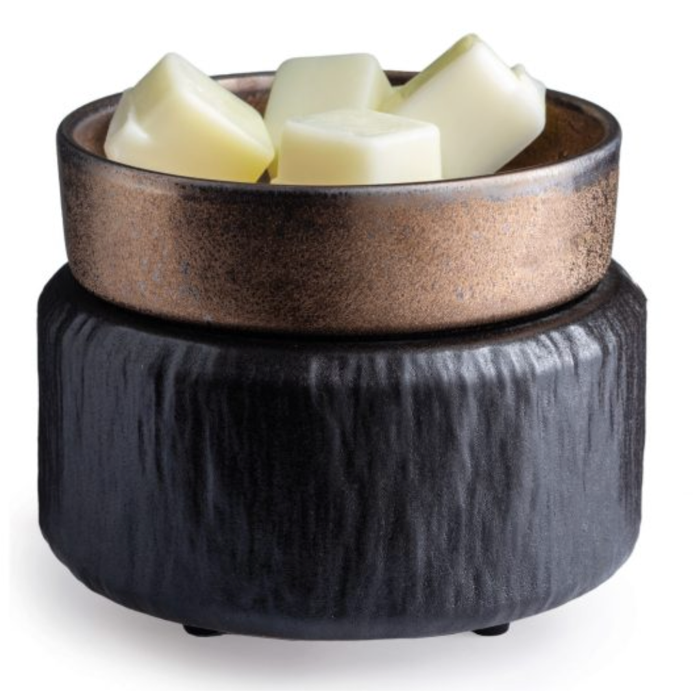 2 In 1 Textured Wax Melter - Primitive Black