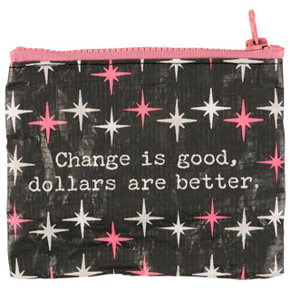Change Is Good Zipper Wallet