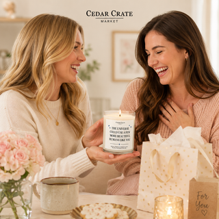 Thank You Candle, Lemon Jasmine Rosewood Scent