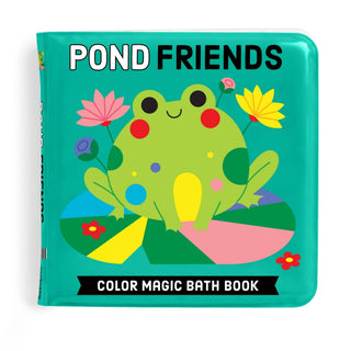 Pond Friends Color Magic Bath Book | Color-Changing Baby Bath Book