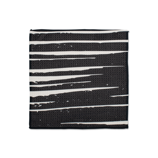 Geometry Night Reeds Dishcloth Set of 3 – Black & White Graphic Dishcloths