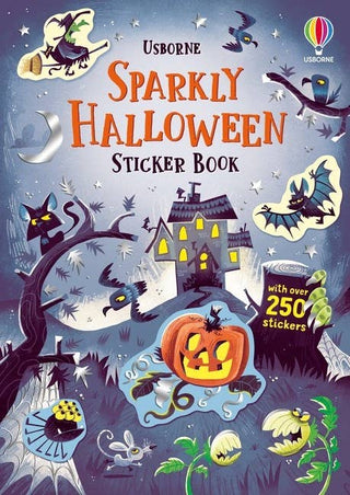 Sparkly Halloween Sticker Book for Kids