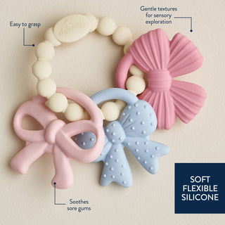 Itzy Trio™ Bow Teething Charms