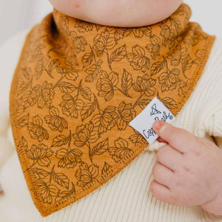 Copper Pearl Eden Baby Bandana Bib Set
