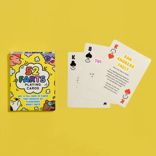 52 Fart Playing Cards