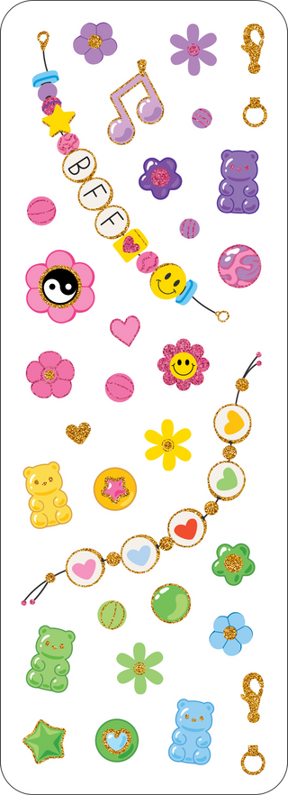 Friendship Bracelets Sticker Set