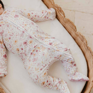 Diana Zip-Up Footie Pajamas