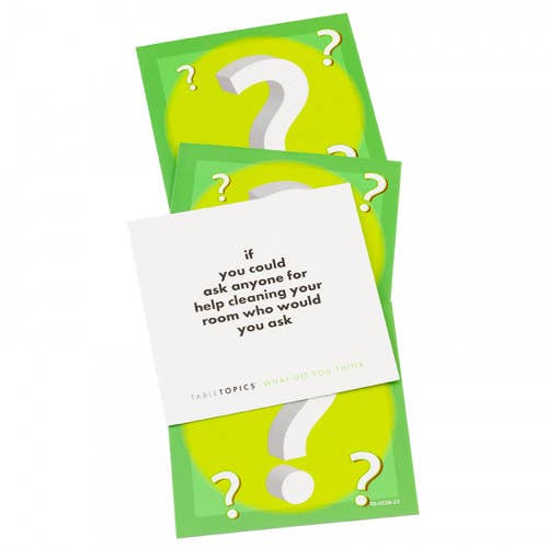 TABLETOPICS What Do You Think Conversation Starter Cards